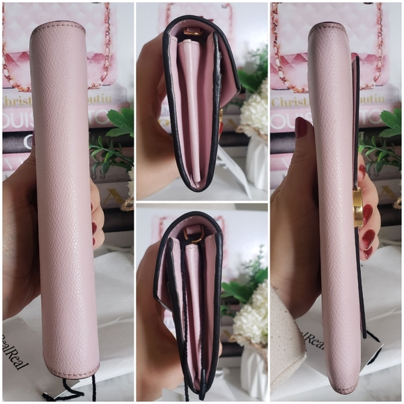 **SOLD** Authentic Pre-owned Fendi F-Is Continental Flap Wallet - Picture 10 of 16